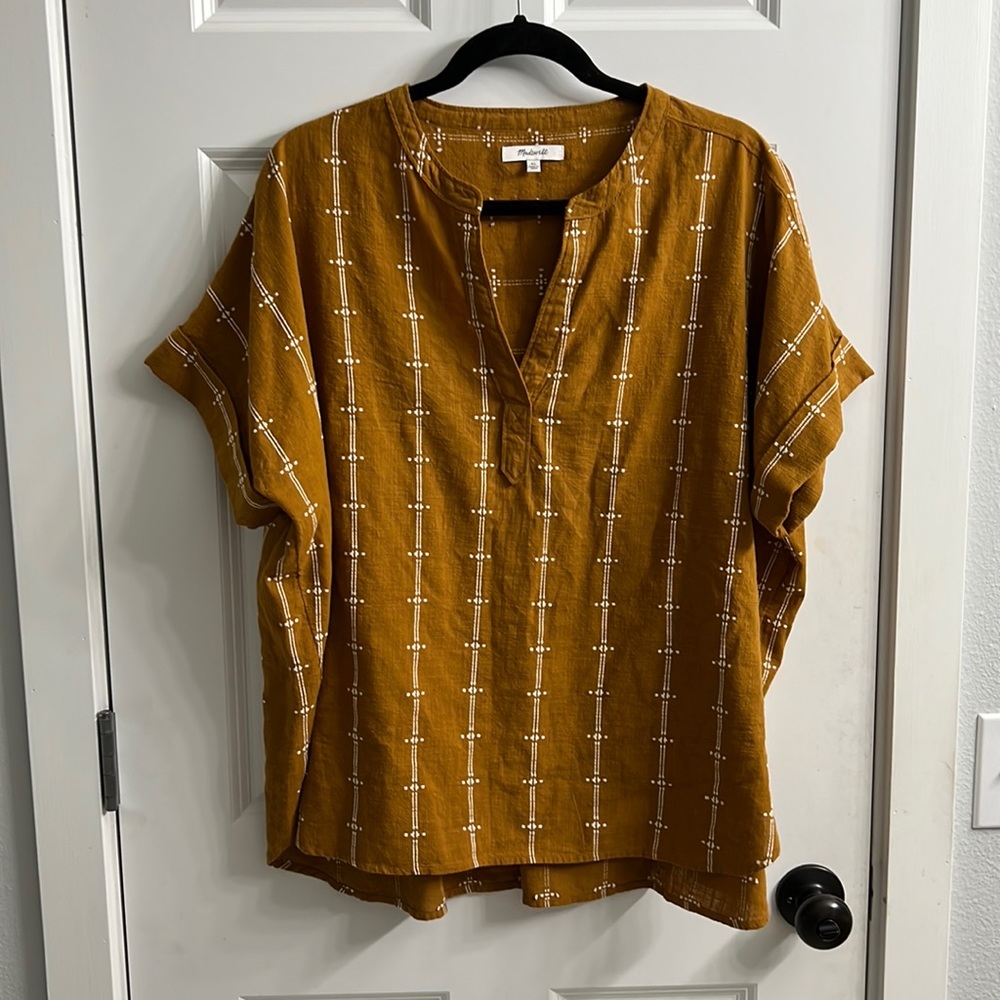 Madewell popover top